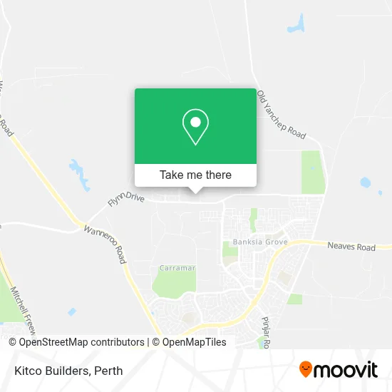 Mapa Kitco Builders