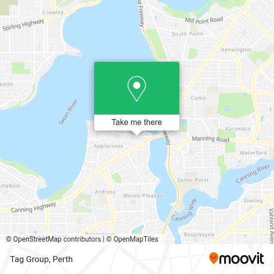 Tag Group map