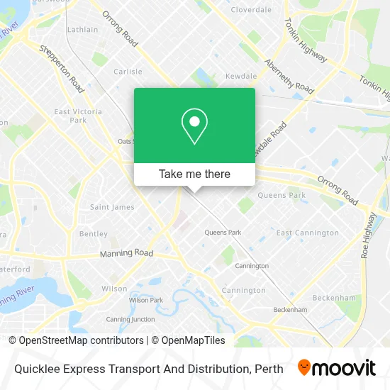 Mapa Quicklee Express Transport And Distribution