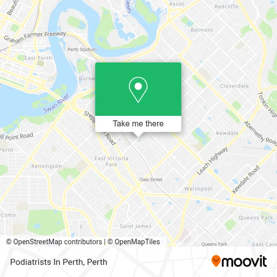 Mapa Podiatrists In Perth