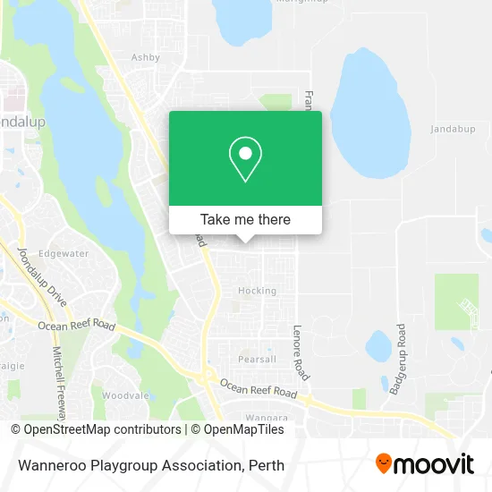 Mapa Wanneroo Playgroup Association
