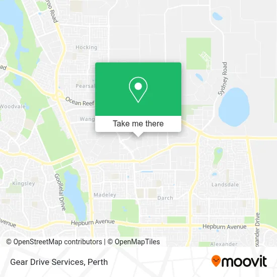 Mapa Gear Drive Services