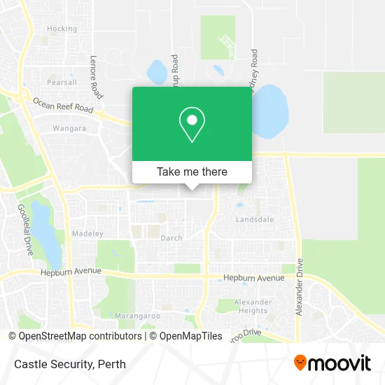 Castle Security map