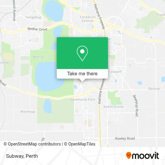Mapa Subway