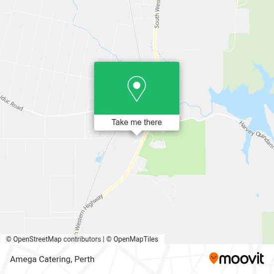 Mapa Amega Catering