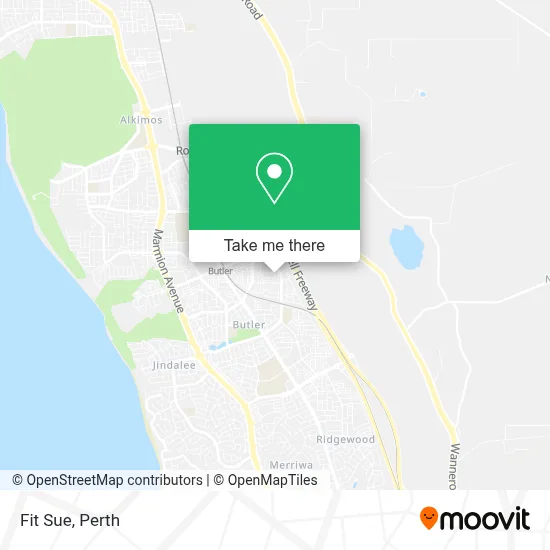 Mapa Fit Sue