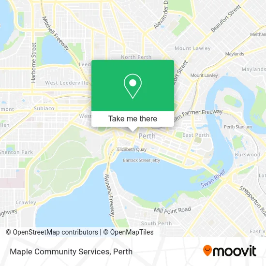 Mapa Maple Community Services