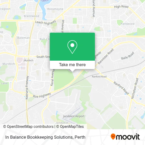 In Balance Bookkeeping Solutions map
