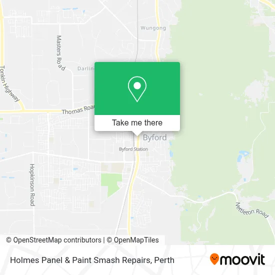 Mapa Holmes Panel & Paint Smash Repairs