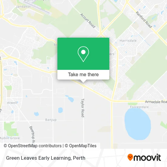 Mapa Green Leaves Early Learning