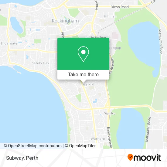 Mapa Subway