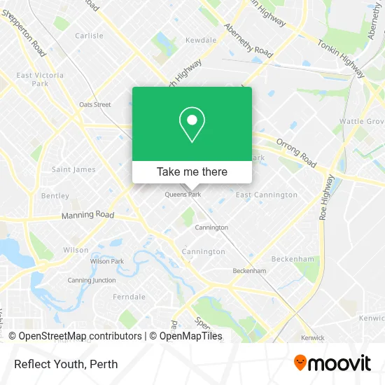 Mapa Reflect Youth
