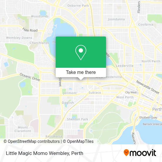 Mapa Little Magic Momo Wembley