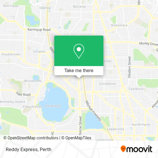 Mapa Reddy Express