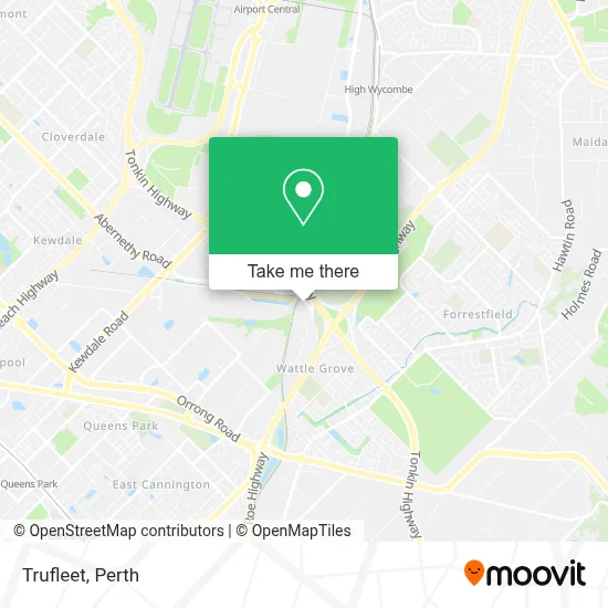 Mapa Trufleet