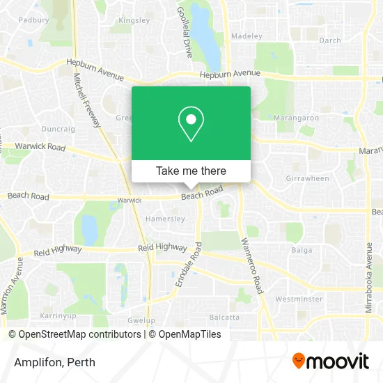 Mapa Amplifon