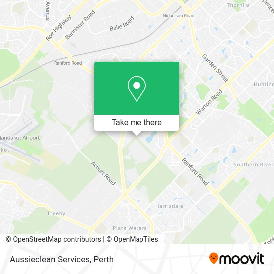 Aussieclean Services map