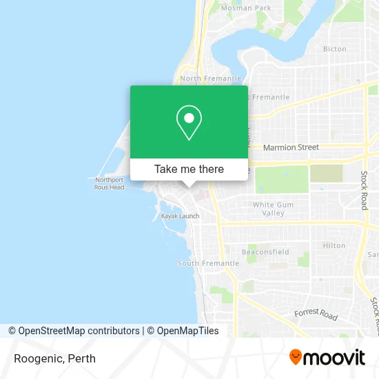 Mapa Roogenic