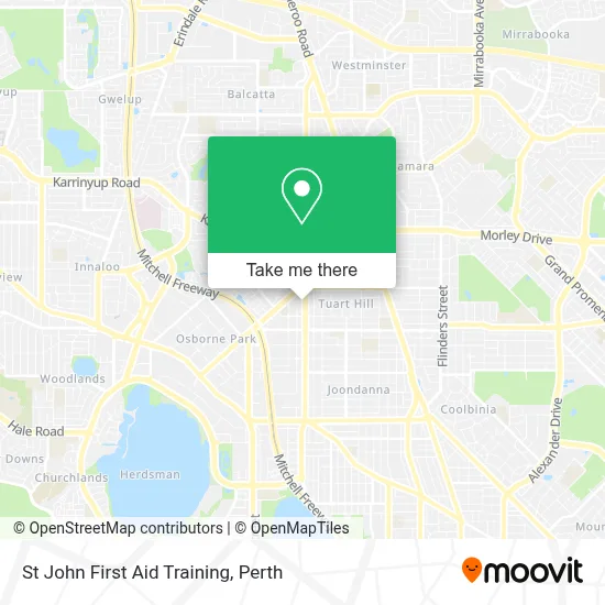 Mapa St John First Aid Training
