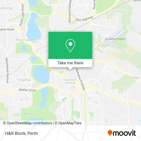 H&R Block map