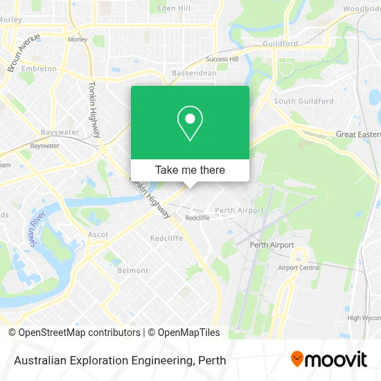 Australian Exploration Engineering map