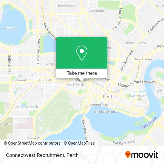 Mapa Connectwest Recruitment