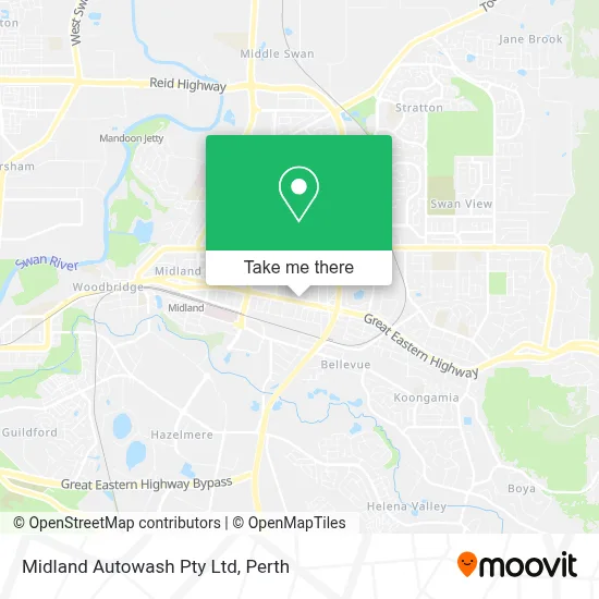 Mapa Midland Autowash Pty Ltd