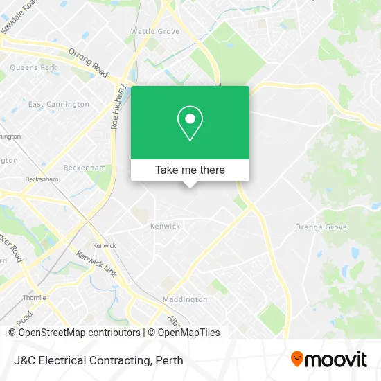 Mapa J&C Electrical Contracting
