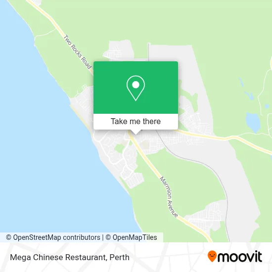 Mapa Mega Chinese Restaurant