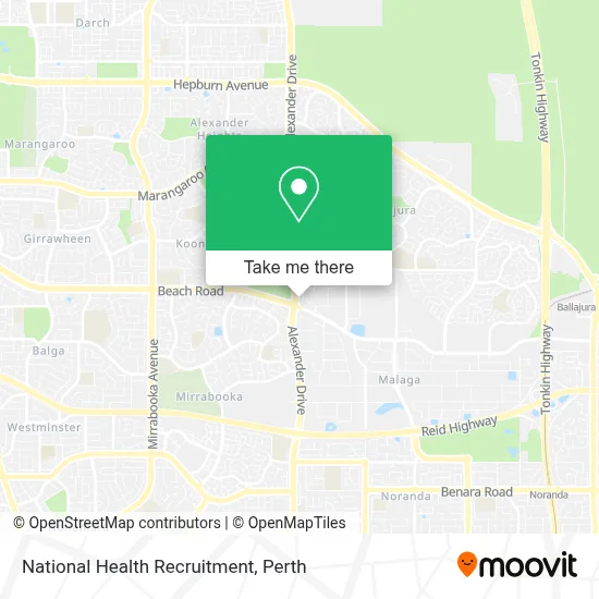 Mapa National Health Recruitment