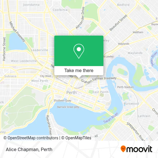 Alice Chapman map