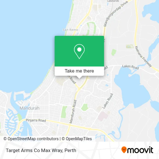 Target Arms Co Max Wray map