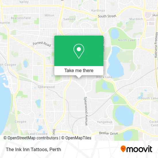 Mapa The Ink Inn Tattoos
