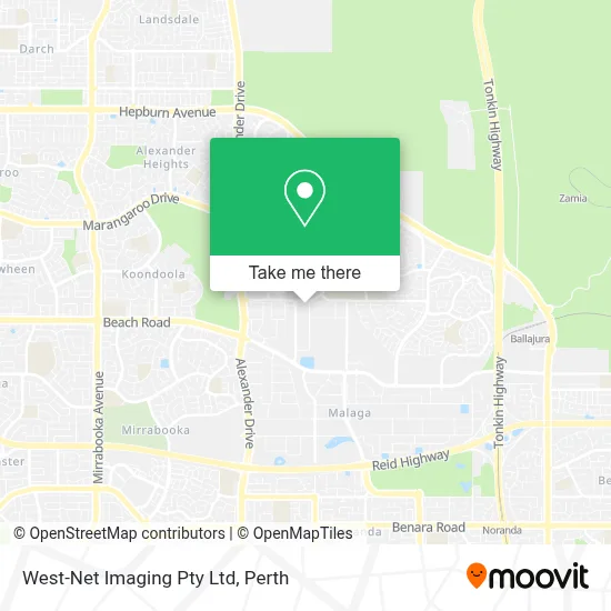 Mapa West-Net Imaging Pty Ltd
