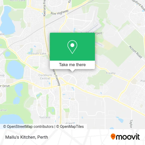 Mapa Mallu's Kitchen