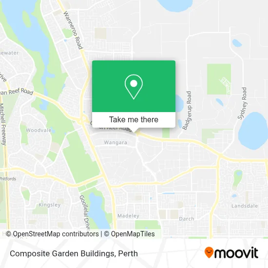 Mapa Composite Garden Buildings