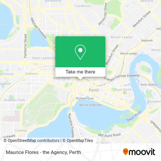 Mapa Maurice Flores - the Agency