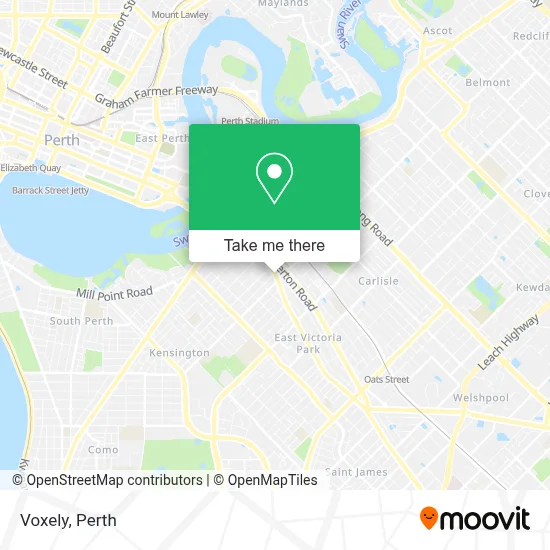 Mapa Voxely