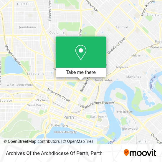 Mapa Archives Of the Archdiocese Of Perth