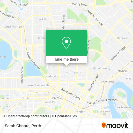 Mapa Sarah Chopra