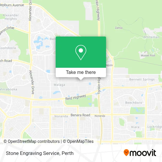 Mapa Stone Engraving Service