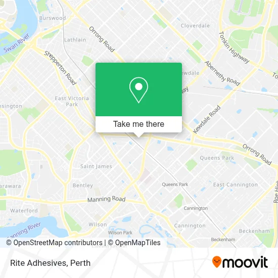 Rite Adhesives map