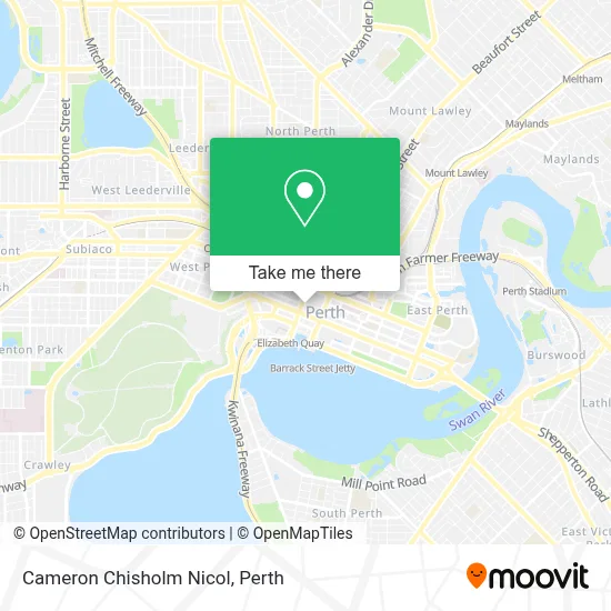 Cameron Chisholm Nicol map