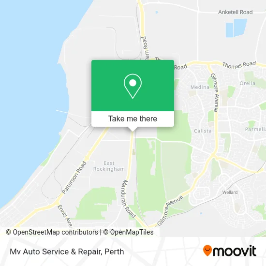 Mv Auto Service & Repair map