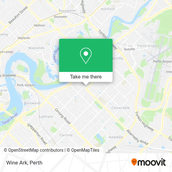 Mapa Wine Ark