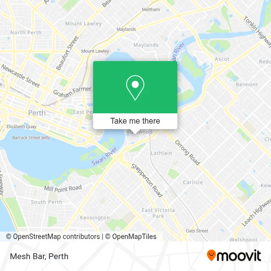 Mapa Mesh Bar