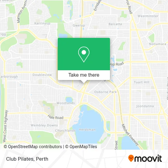 Mapa Club Pilates