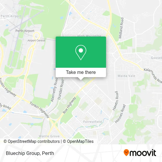 Bluechip Group map