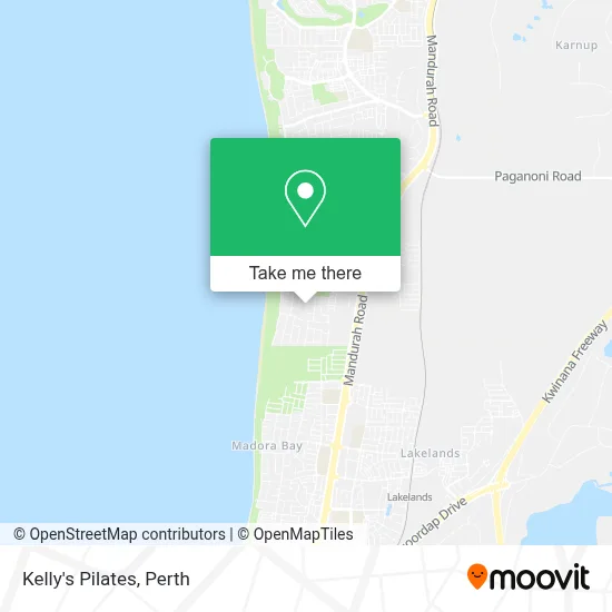 Mapa Kelly's Pilates