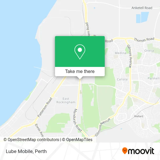 Mapa Lube Mobile